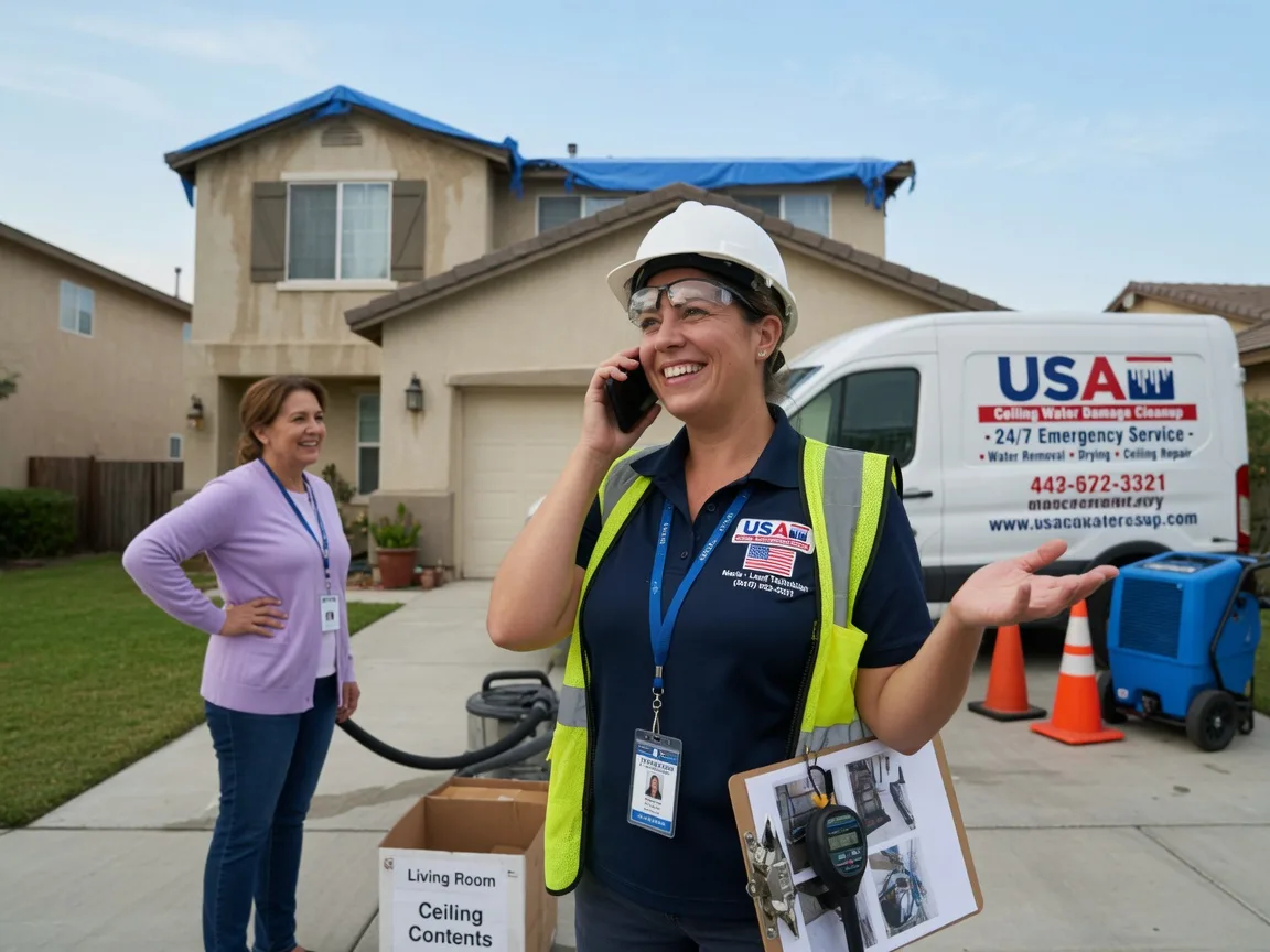Ceiling Water Damage Restoration Schwertner, TX FAQs
